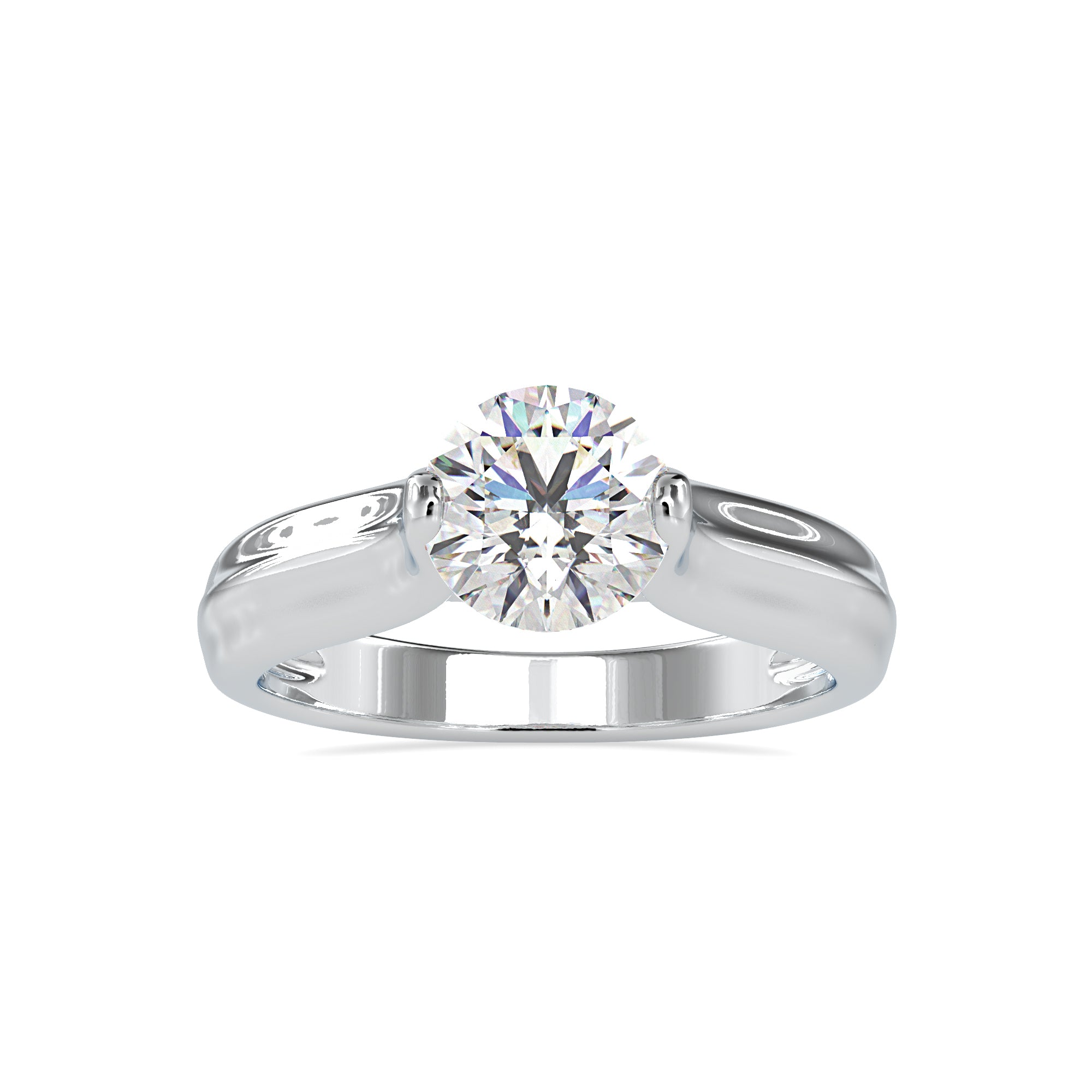 Sparkling Round Diamond Ring 4