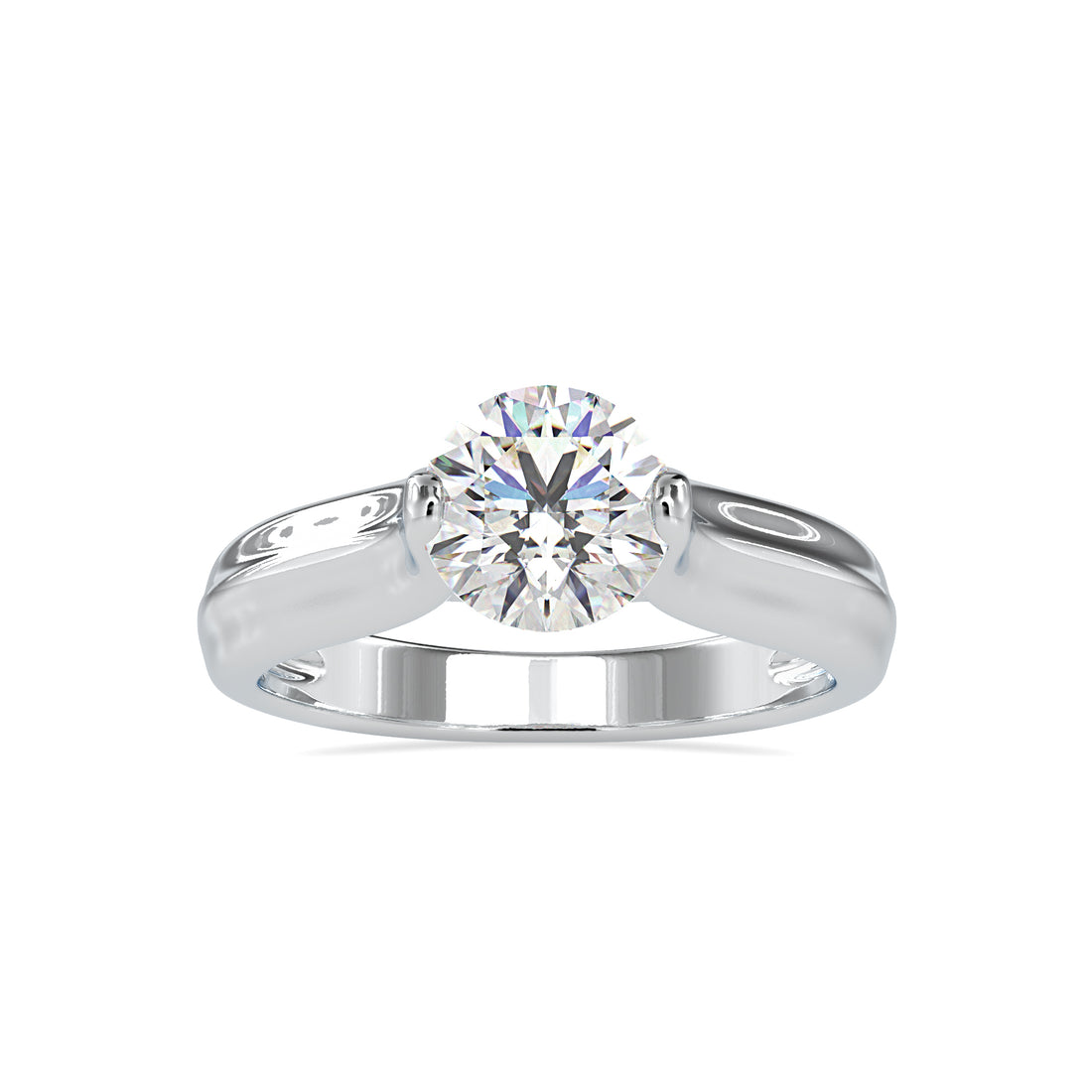 Sparkling Round Diamond Ring 4
