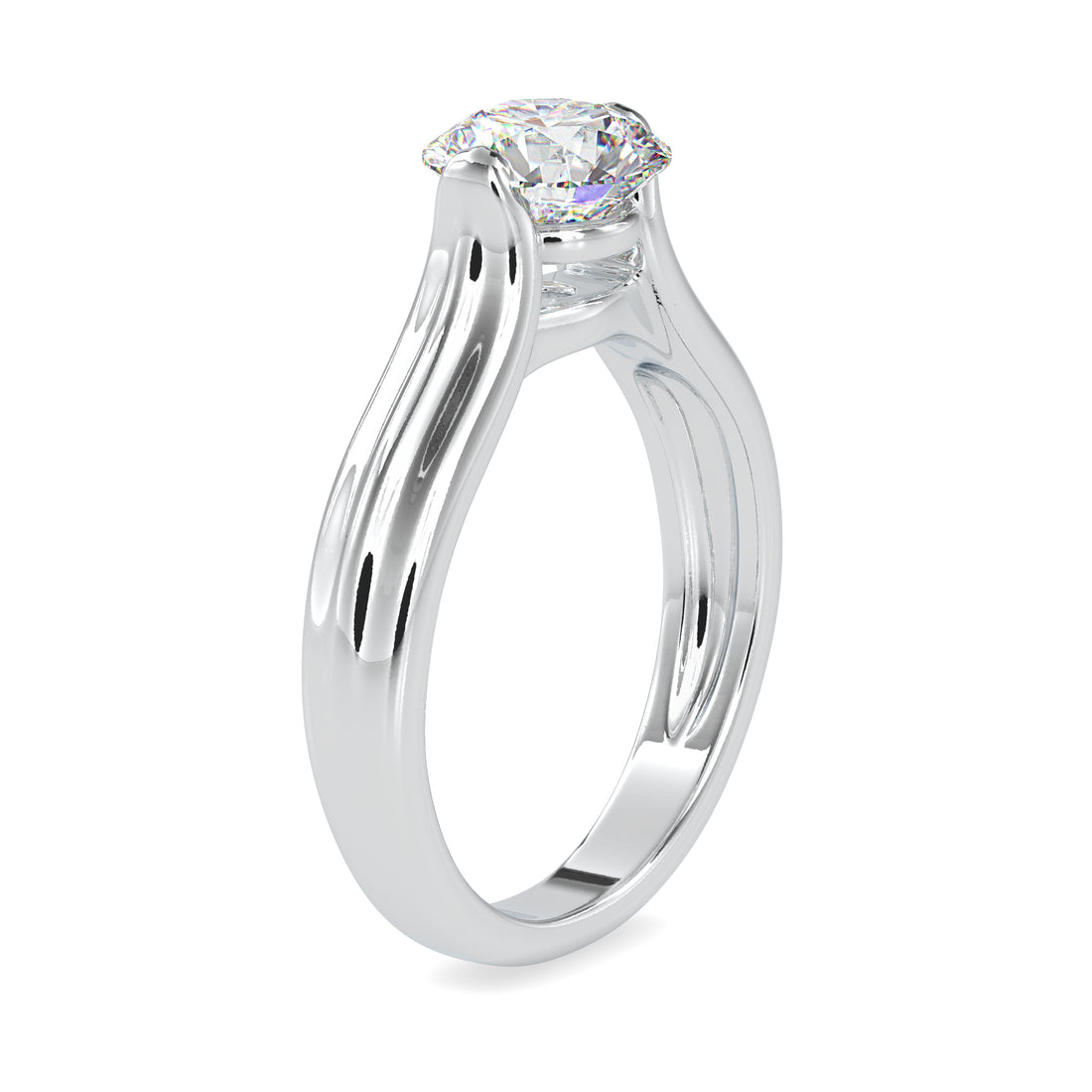 Sparkling Round Diamond Ring 5