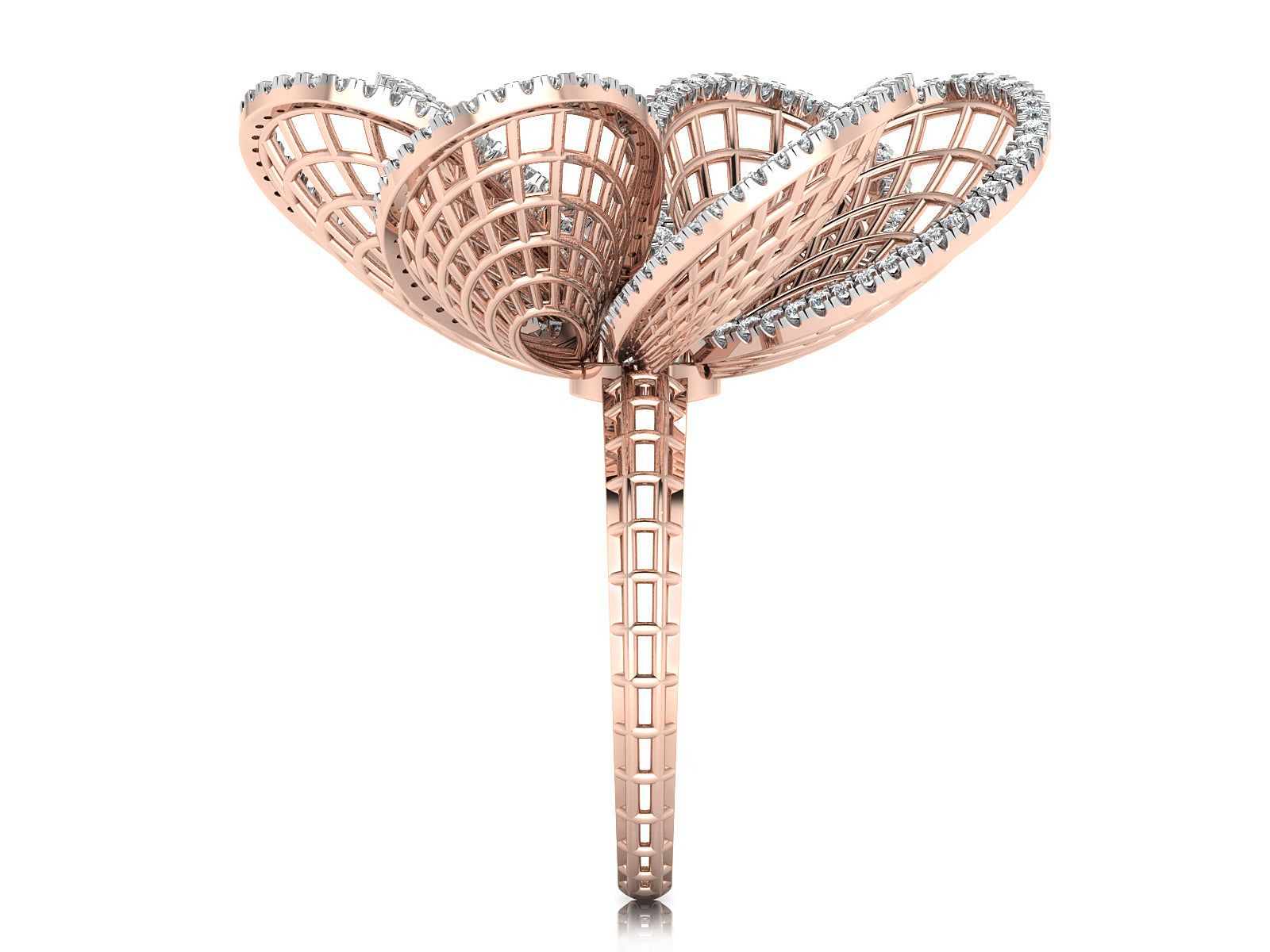 Splendid Blossom Diamond Ring 7