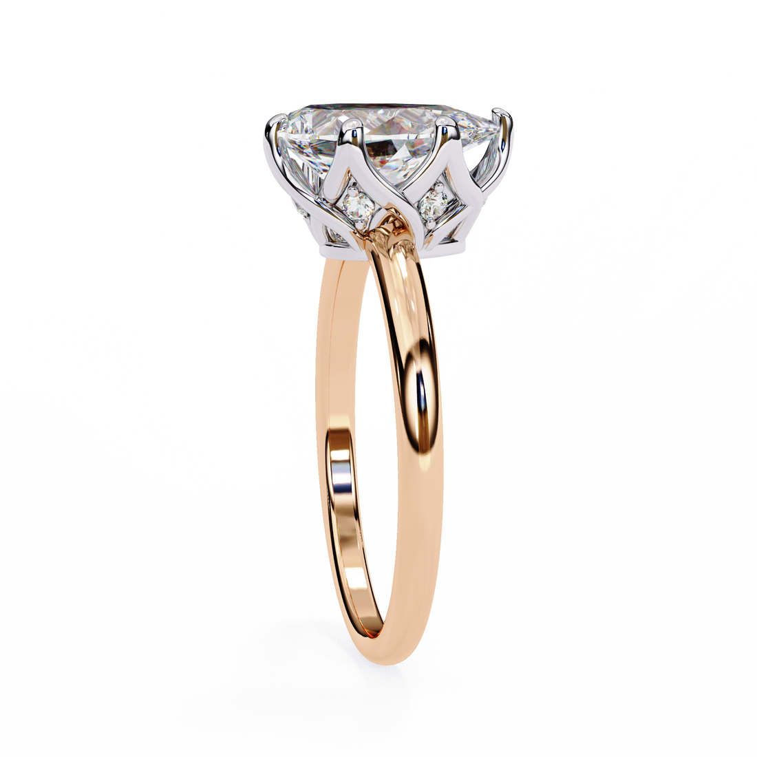 Statement Pear Lab Grown Diamond Ring8