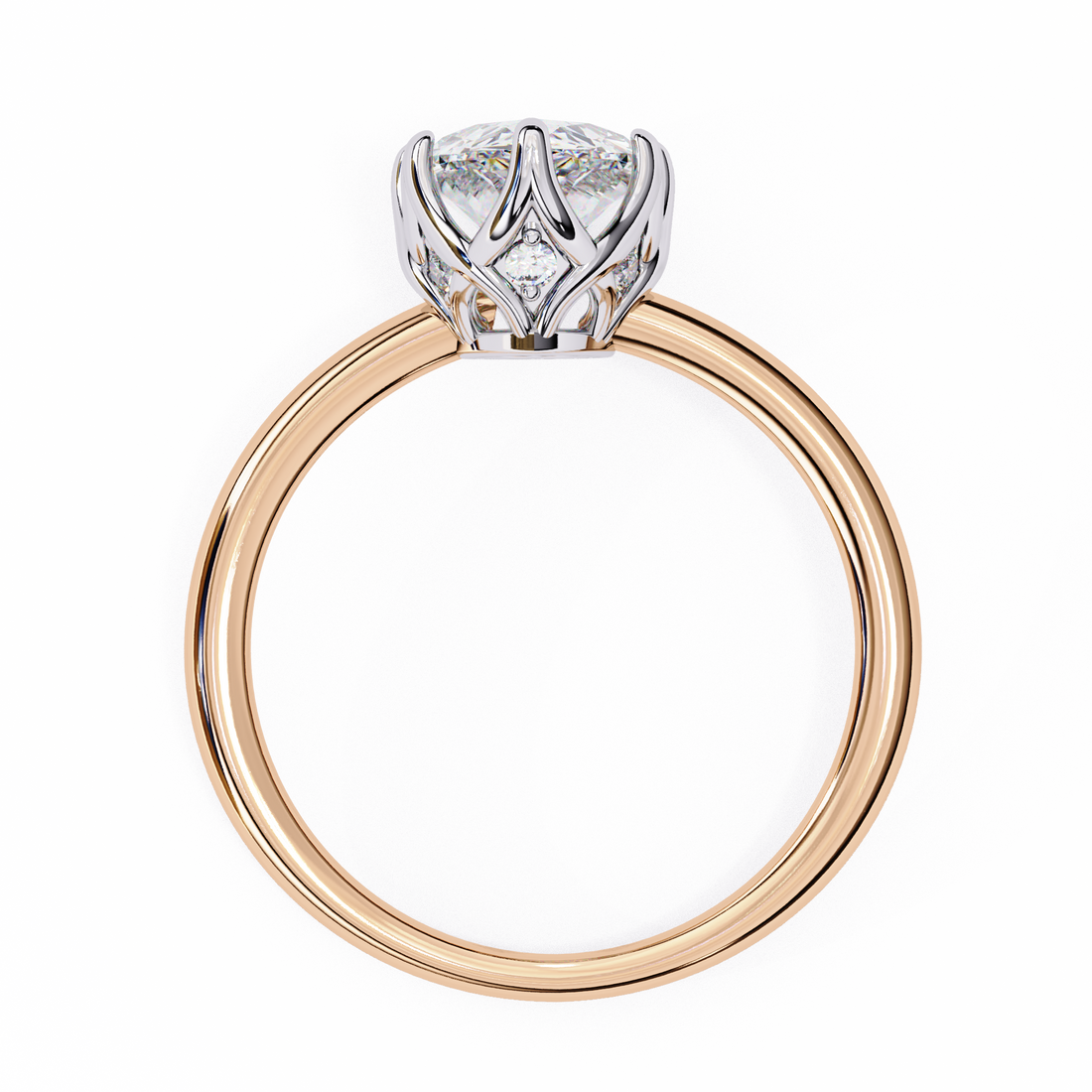 Statement Pear Lab Grown Diamond Ring9