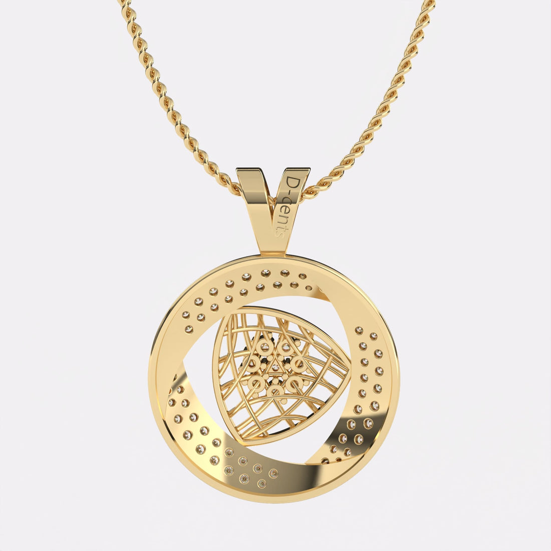 Stellar Glow Diamond Pendant