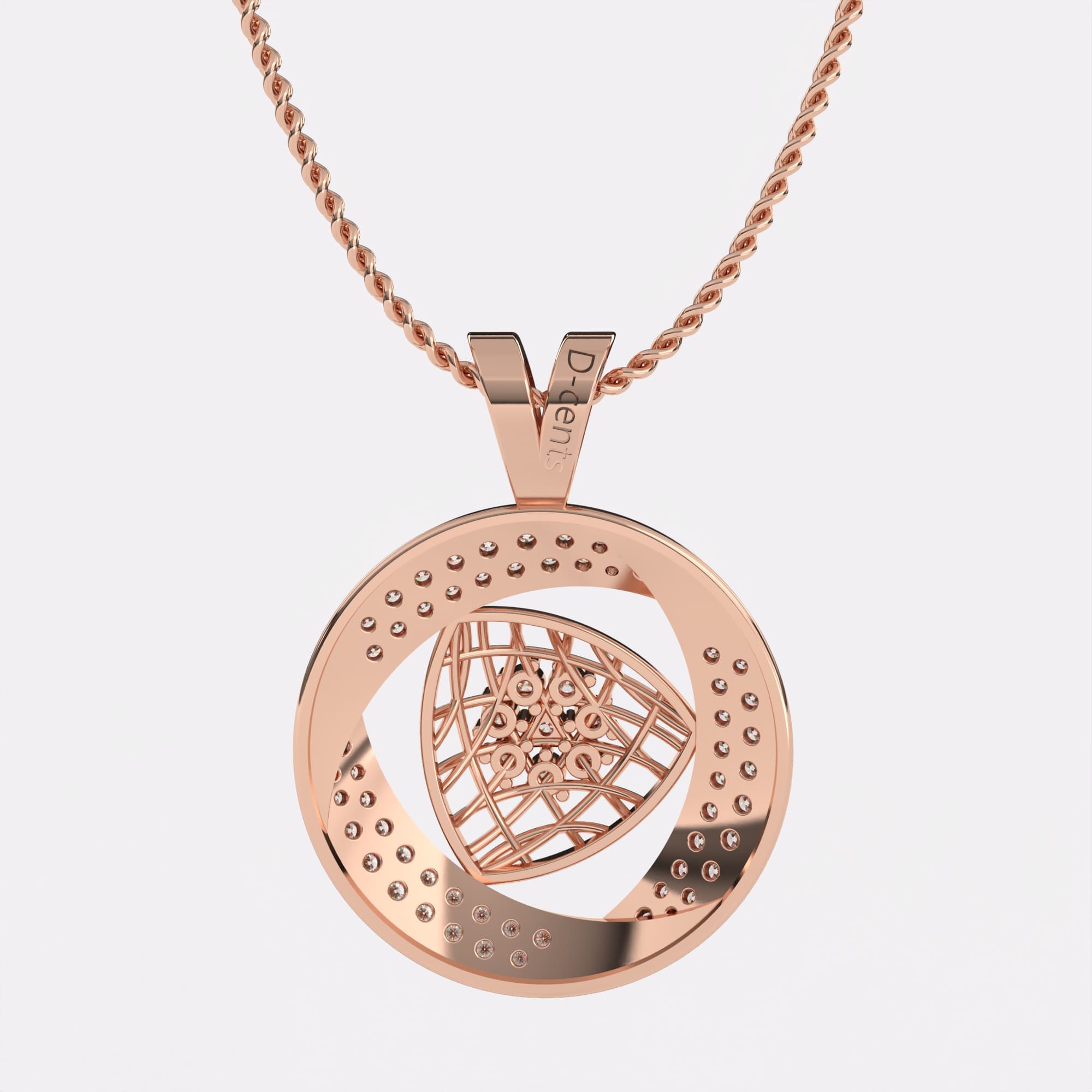 Stellar Glow Diamond Pendant