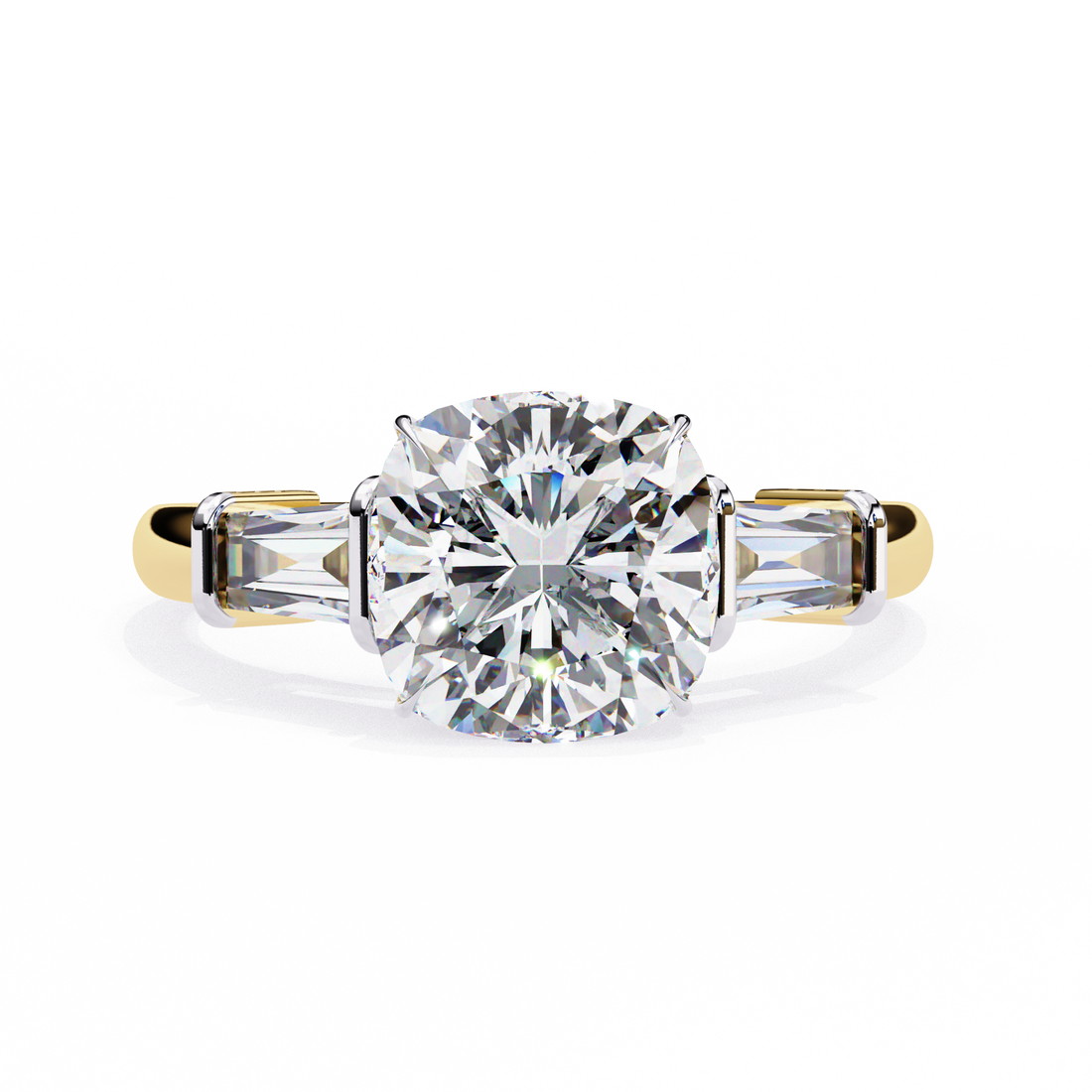 Sterling Grace three Diamond Ring