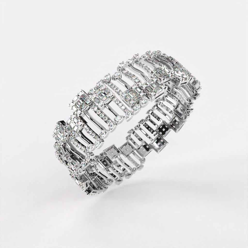 Stylish Diamond Bracelet
