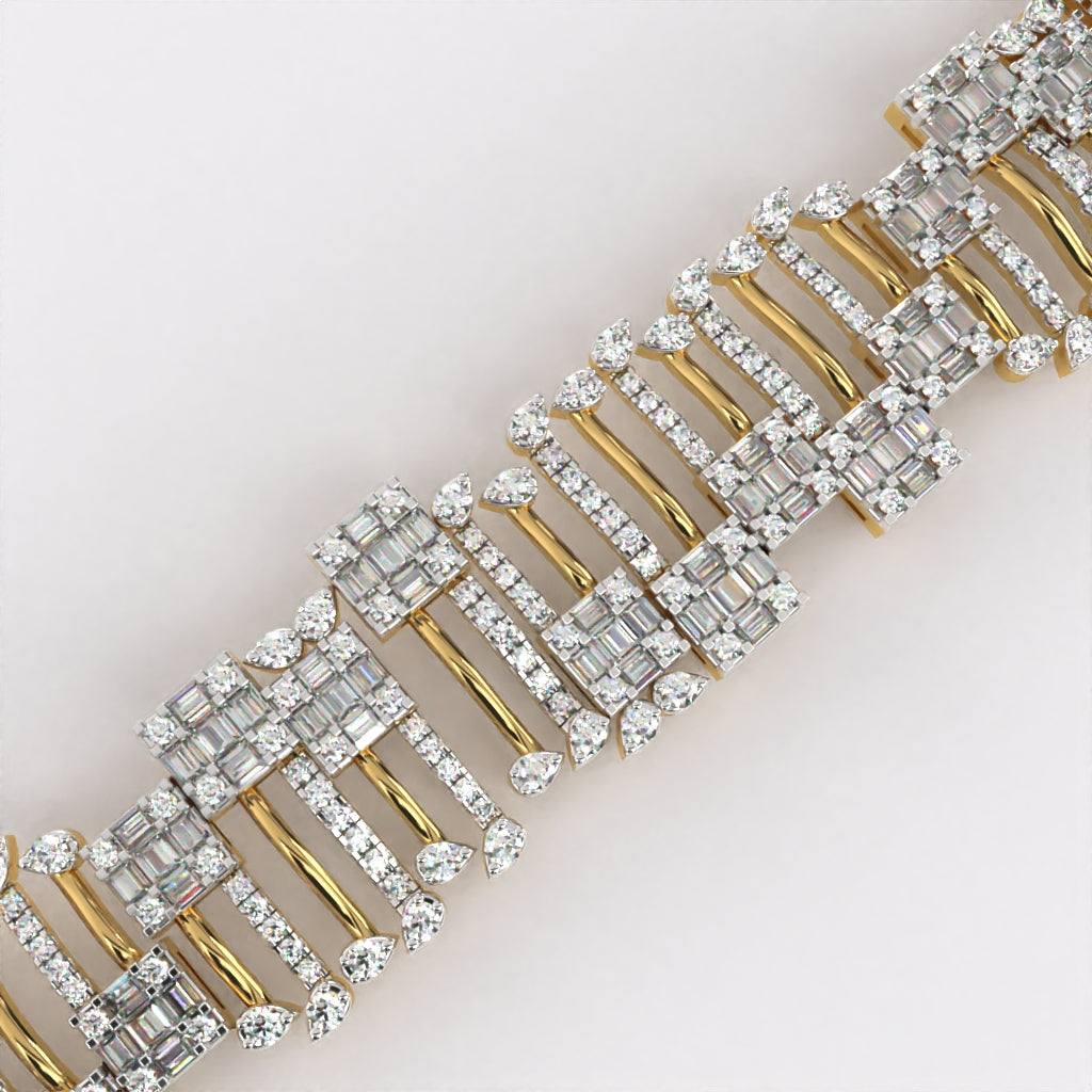 Stylish Diamond Bracelet