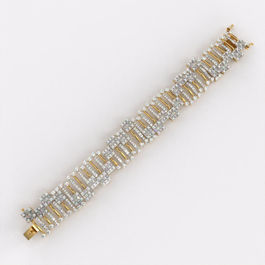 Stylish Diamond Bracelet