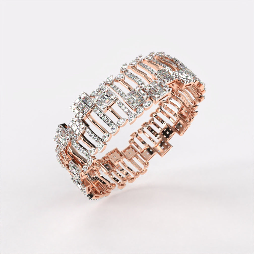 Stylish Diamond Bracelet