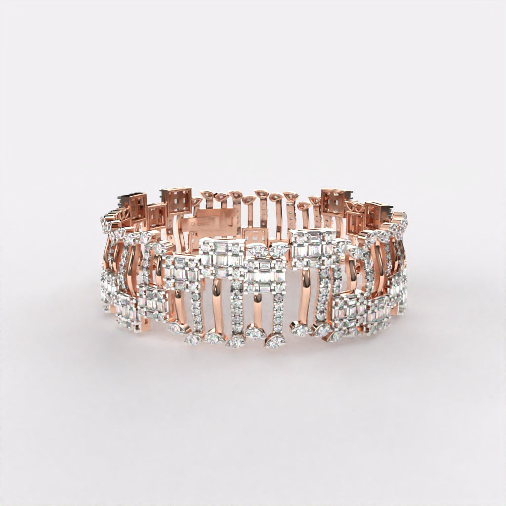 Stylish Diamond Bracelet