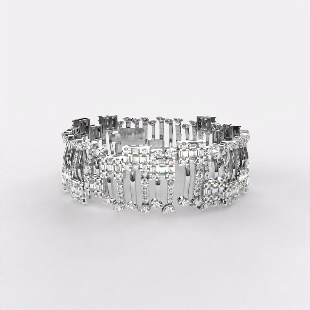 Stylish Diamond Bracelet
