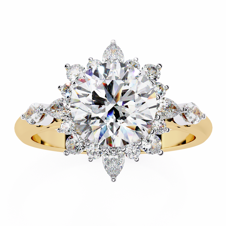 Sun-Kissed Sparkle Diamond Ring 2