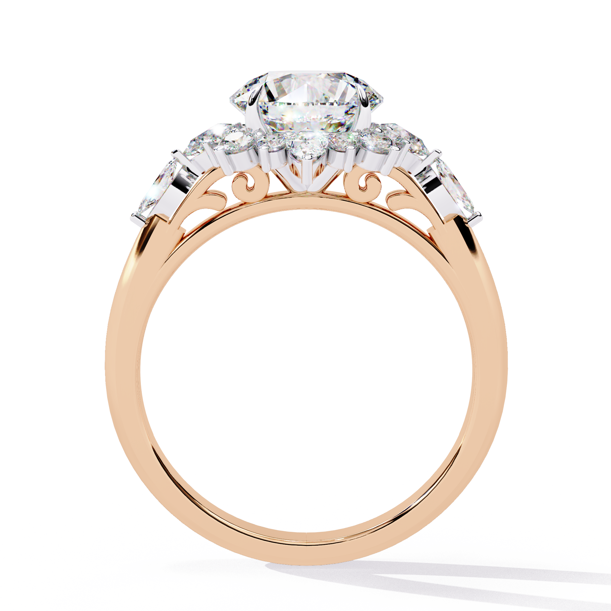 Sun-Kissed Sparkle Diamond Ring 6