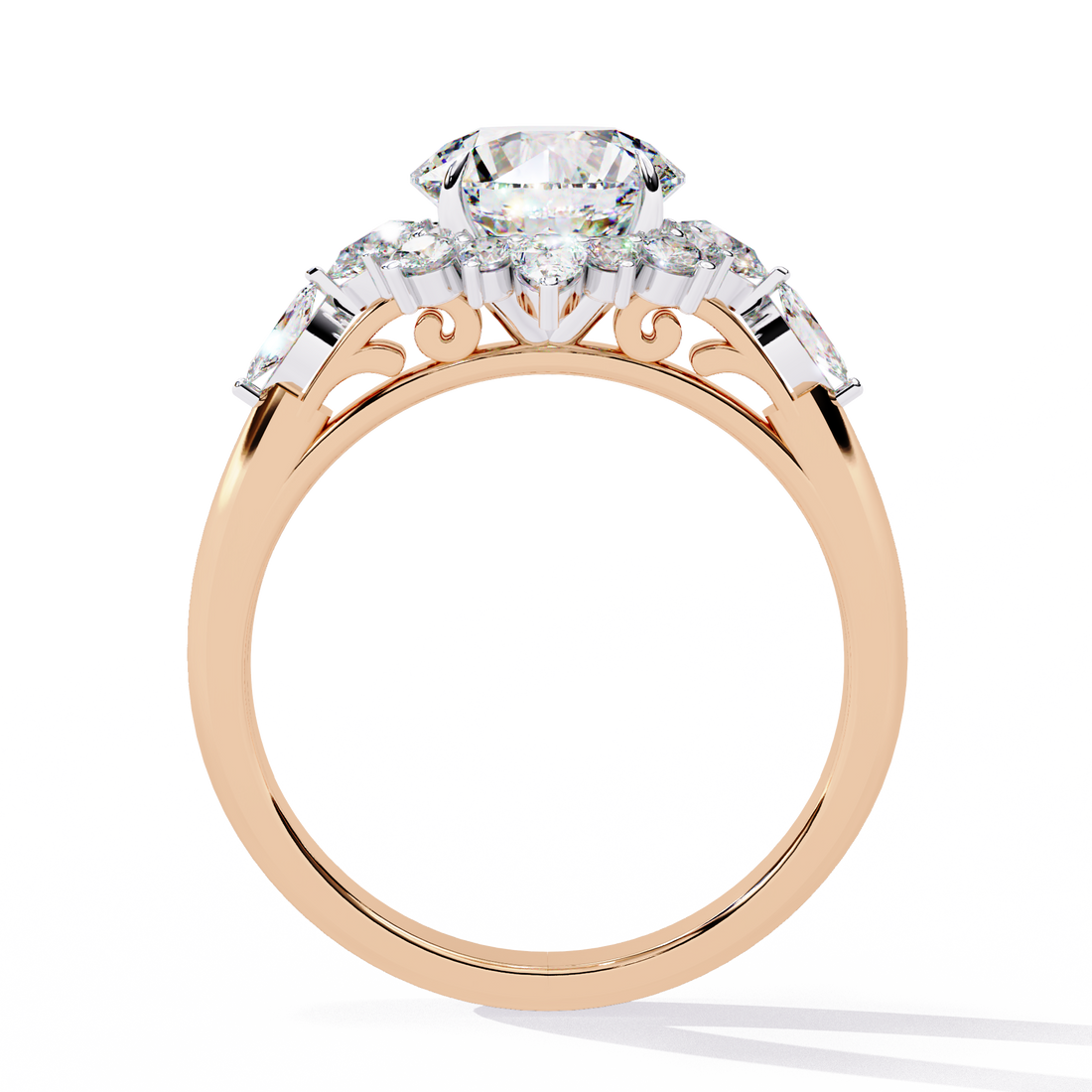 Sun-Kissed Sparkle Diamond Ring 6