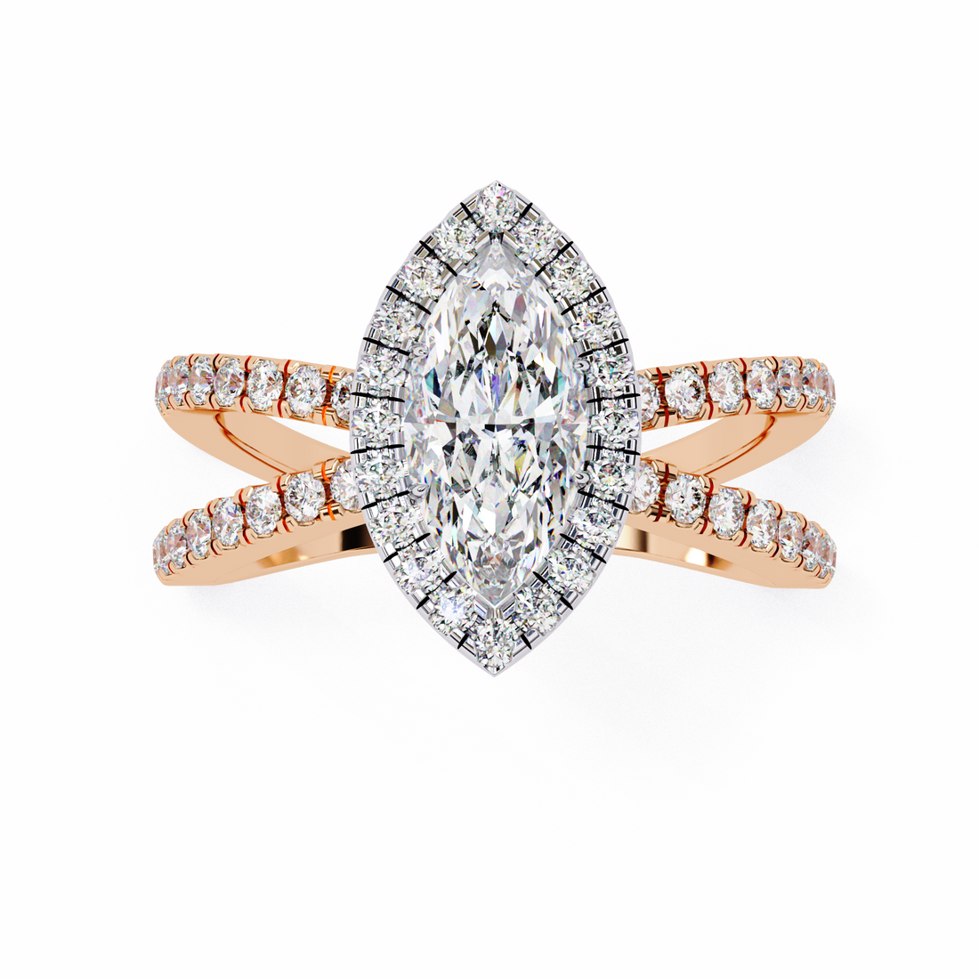 Sunlit Grace Marquise Diamond Ring2