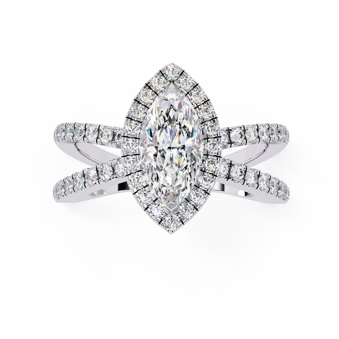 Sunlit Grace Marquise Diamond Ring9