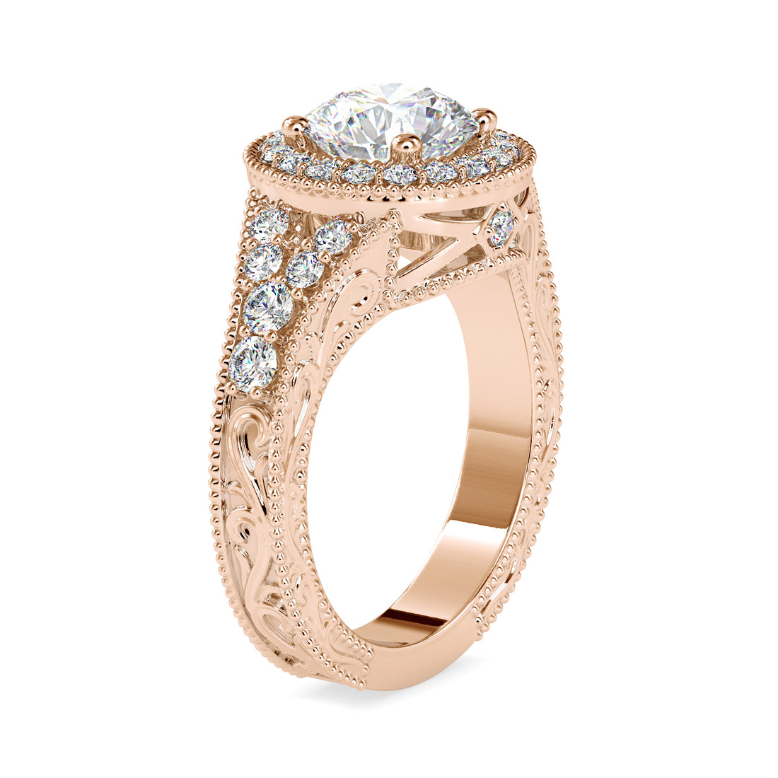 Sunlit Grace Solitaire Ring 3