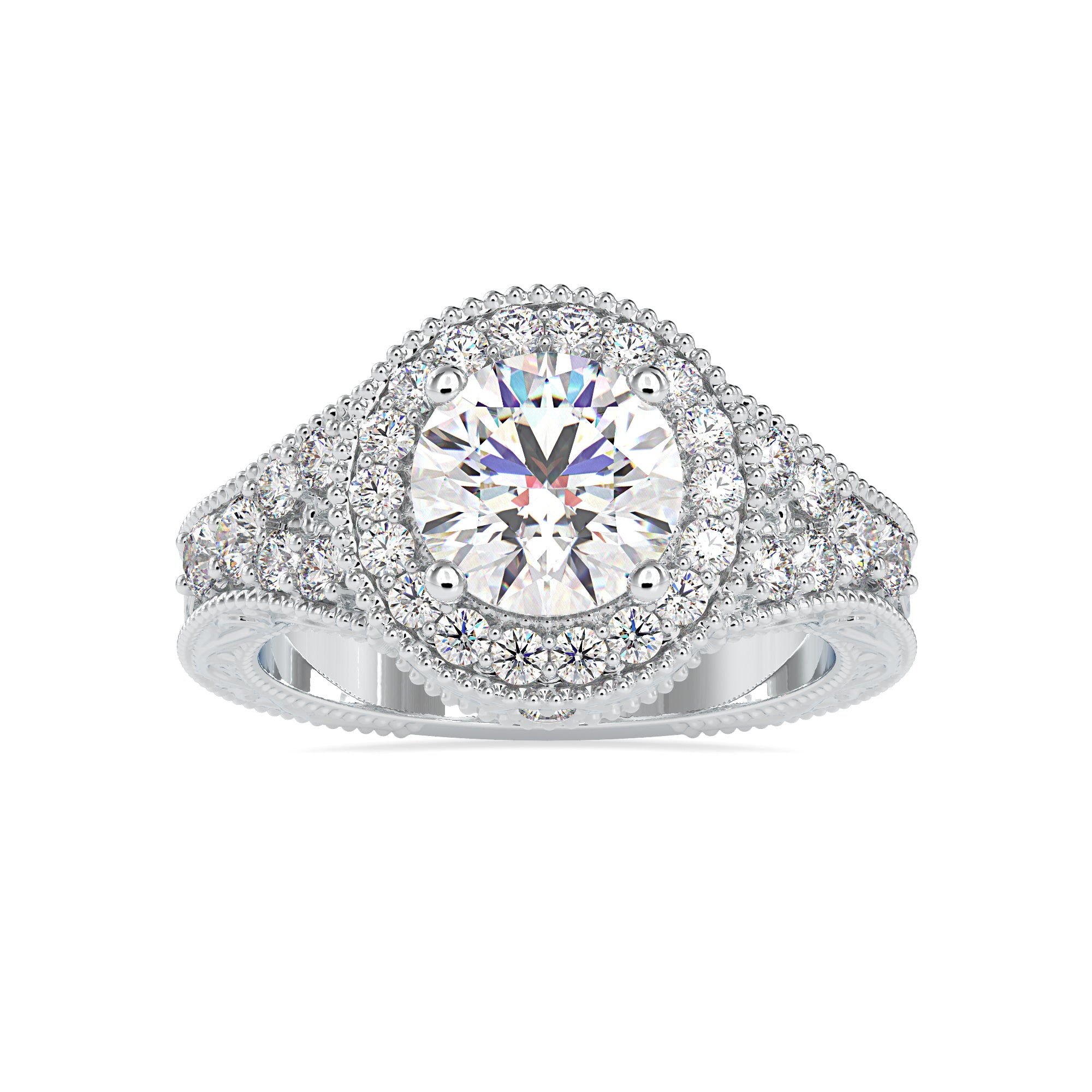 Sunlit Grace Solitaire Ring 4