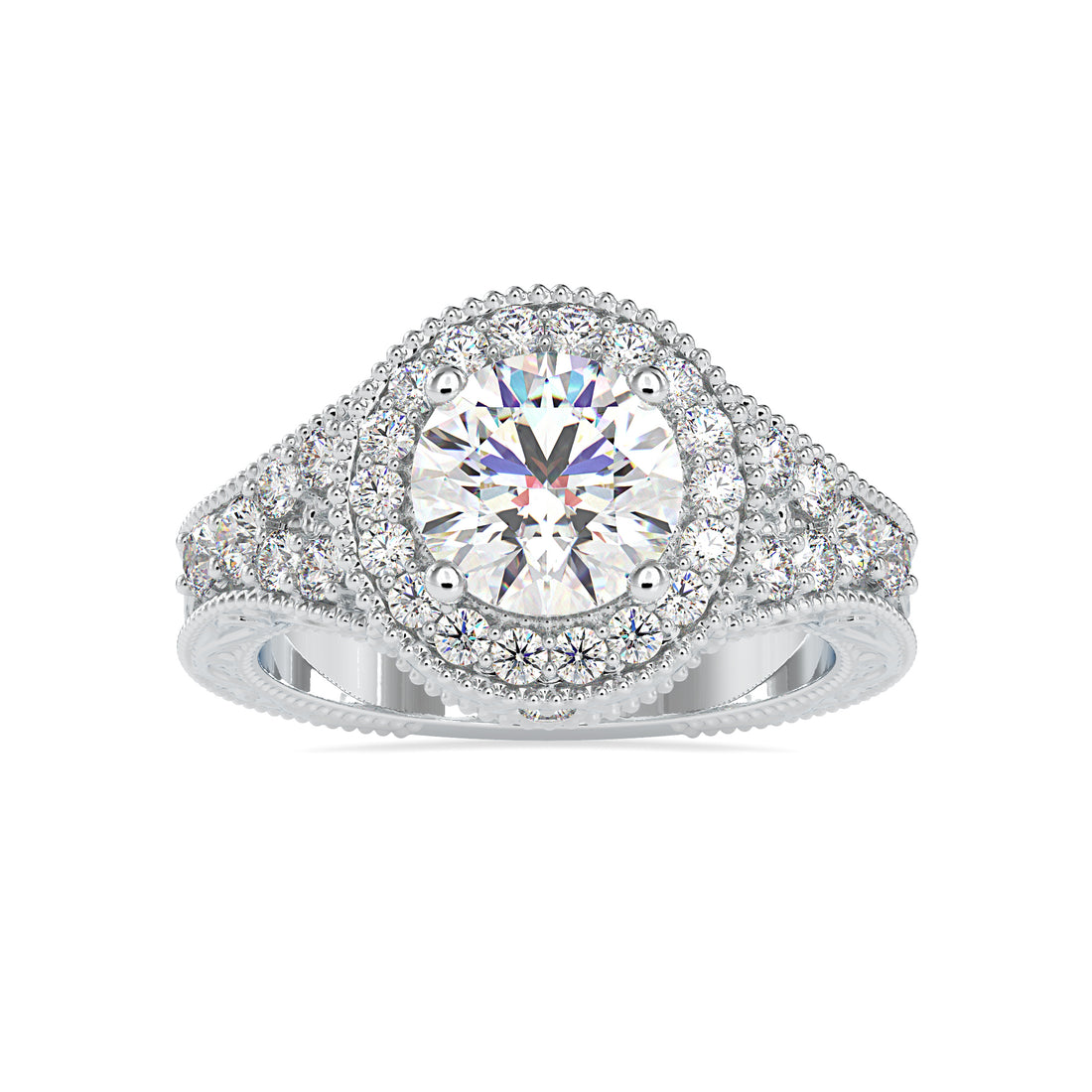 Sunlit Grace Solitaire Ring 4