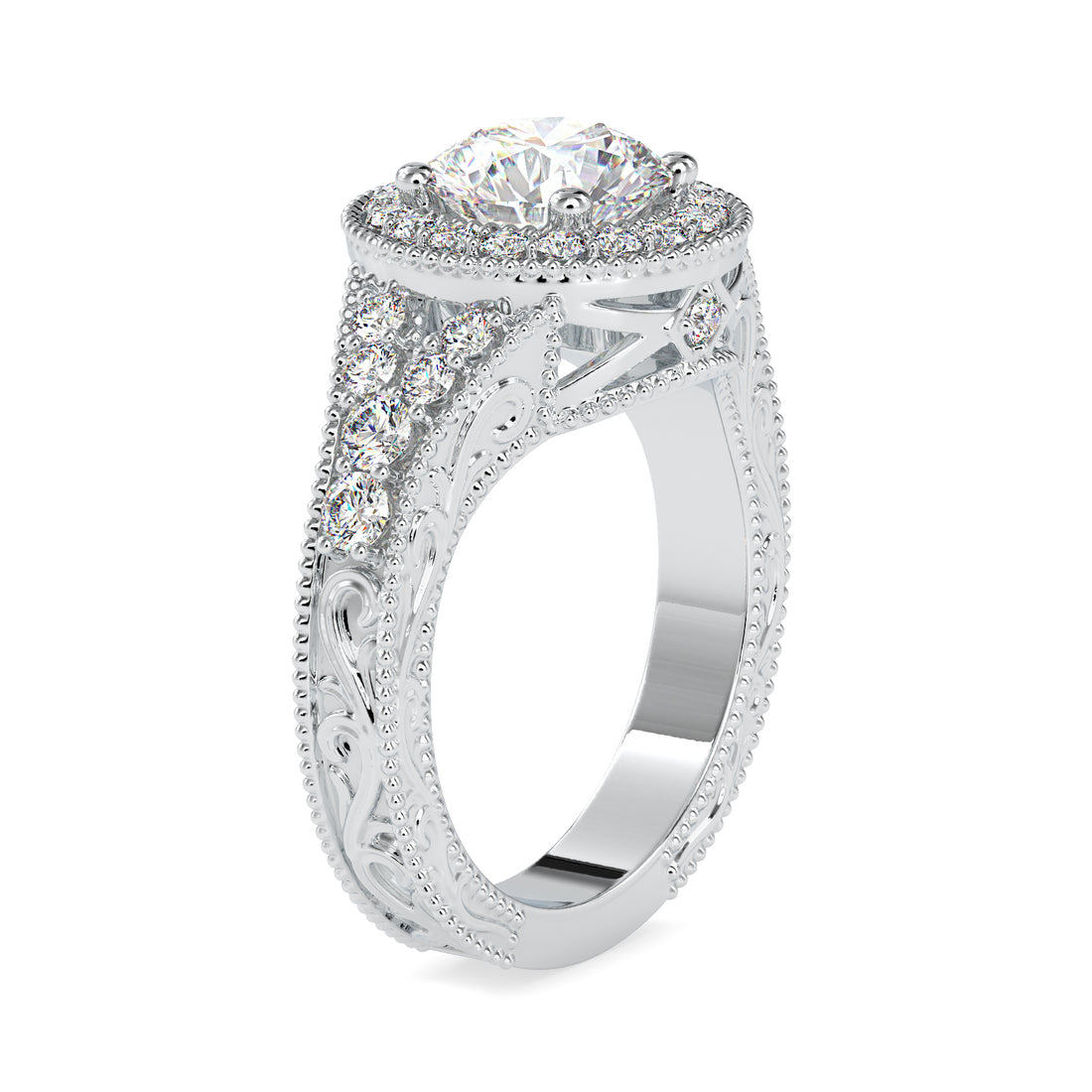 Sunlit Grace Solitaire Ring 5