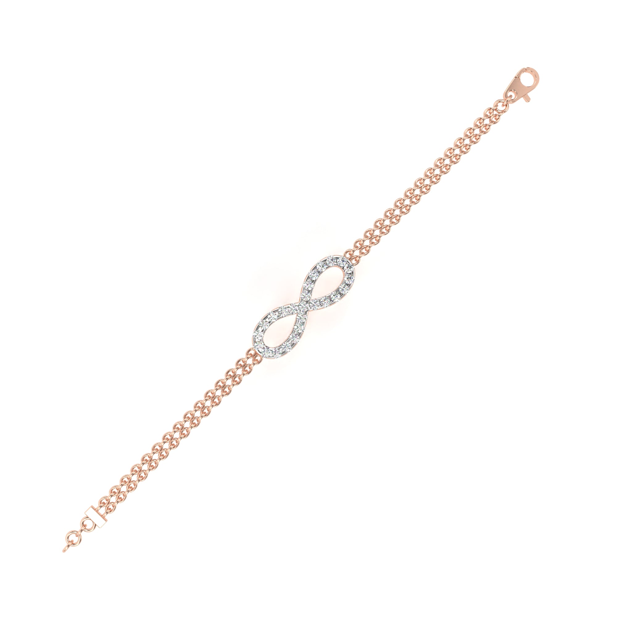 Infinity Diamond Bracelet