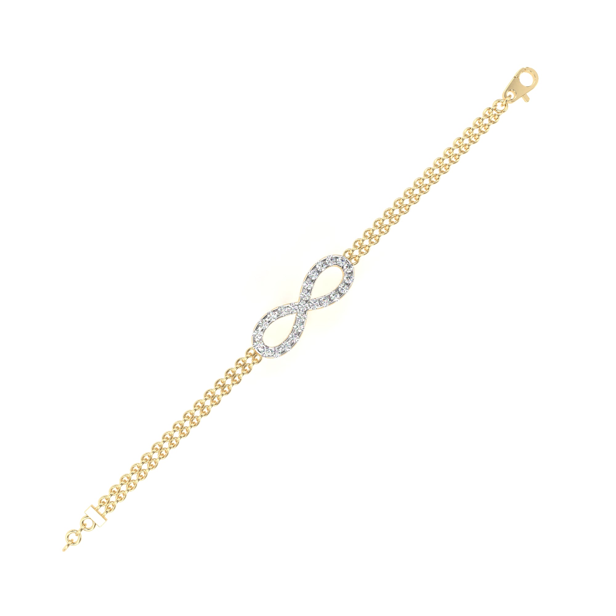 Infinity Diamond Bracelet