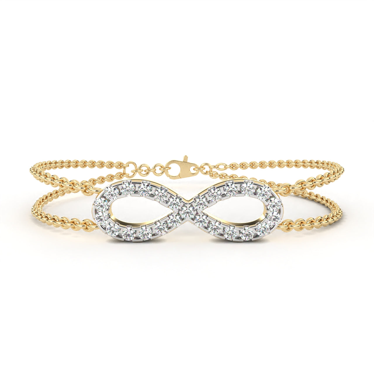 Infinity Diamond Bracelet