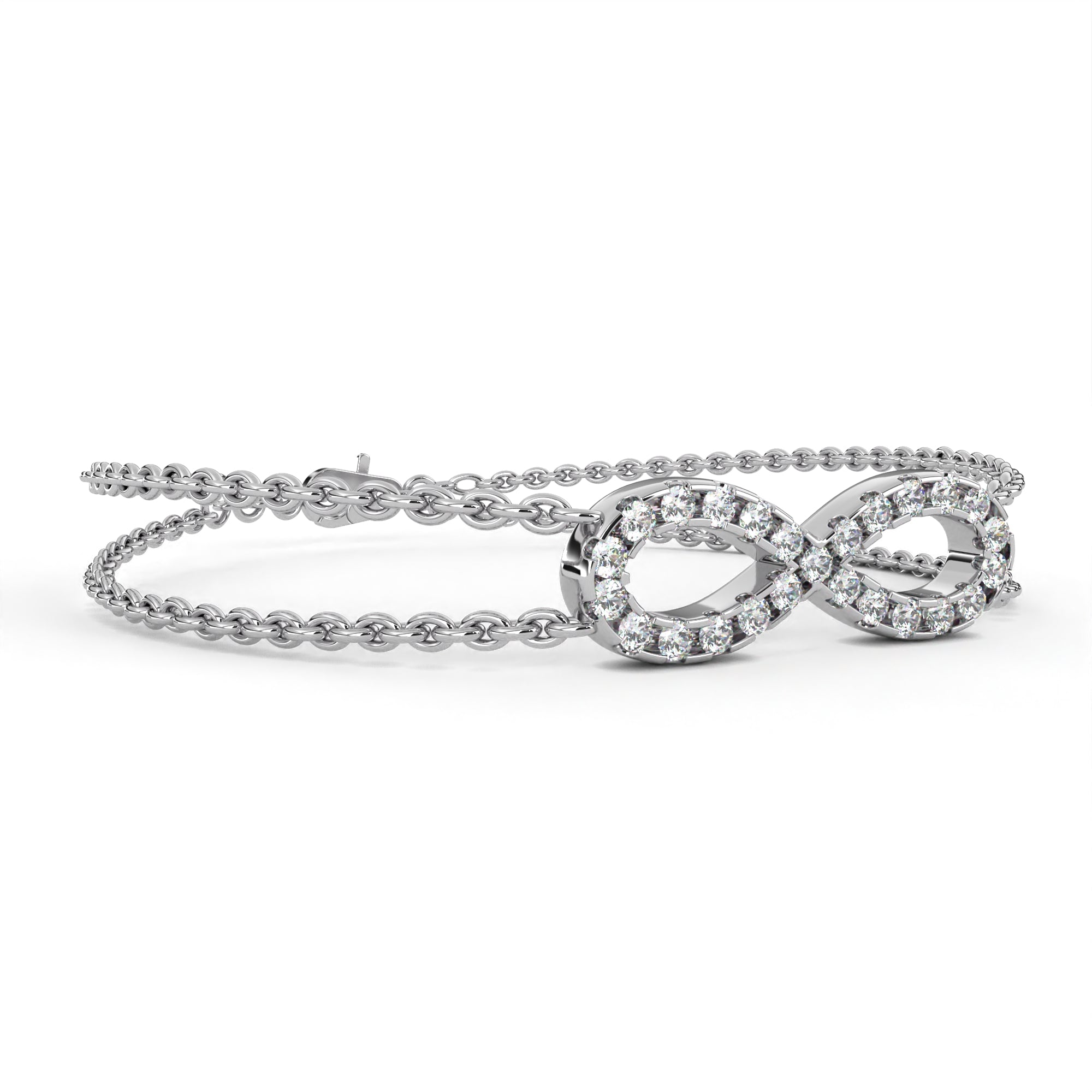 Infinity Diamond Bracelet