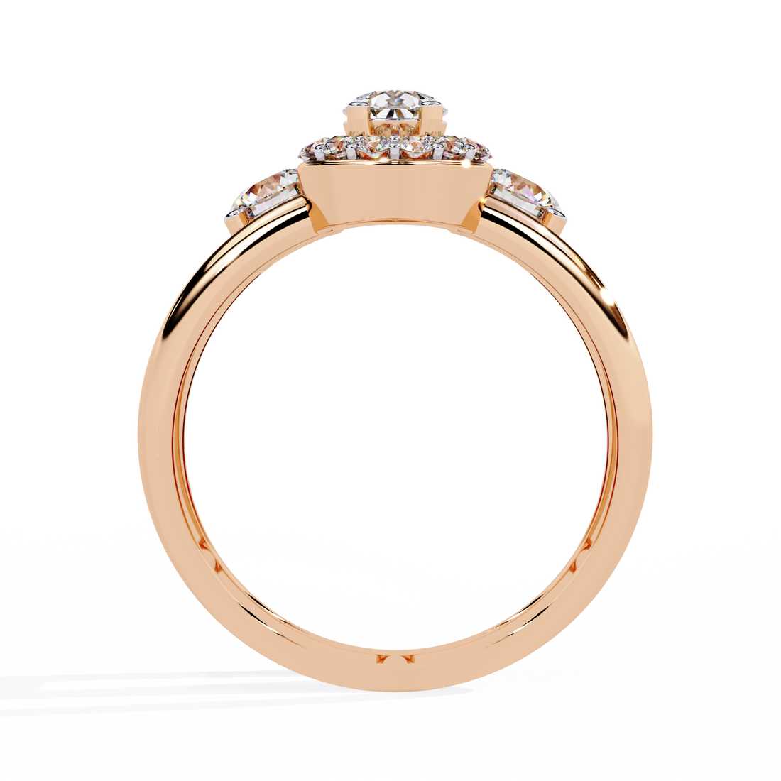 Teardrop Treasure Drop Ring 8