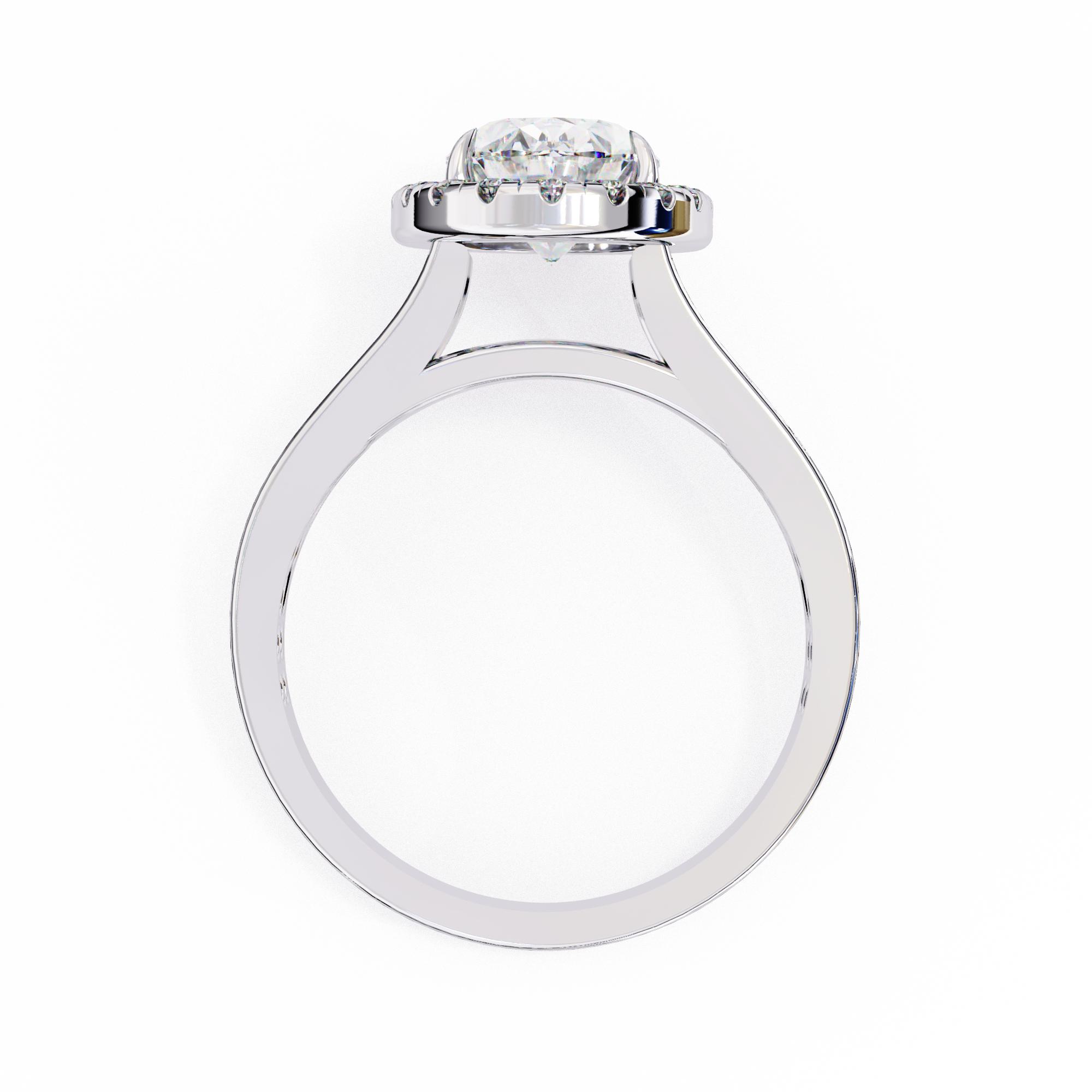 The Royal Bloom Oval Cut Diamond Ring13
