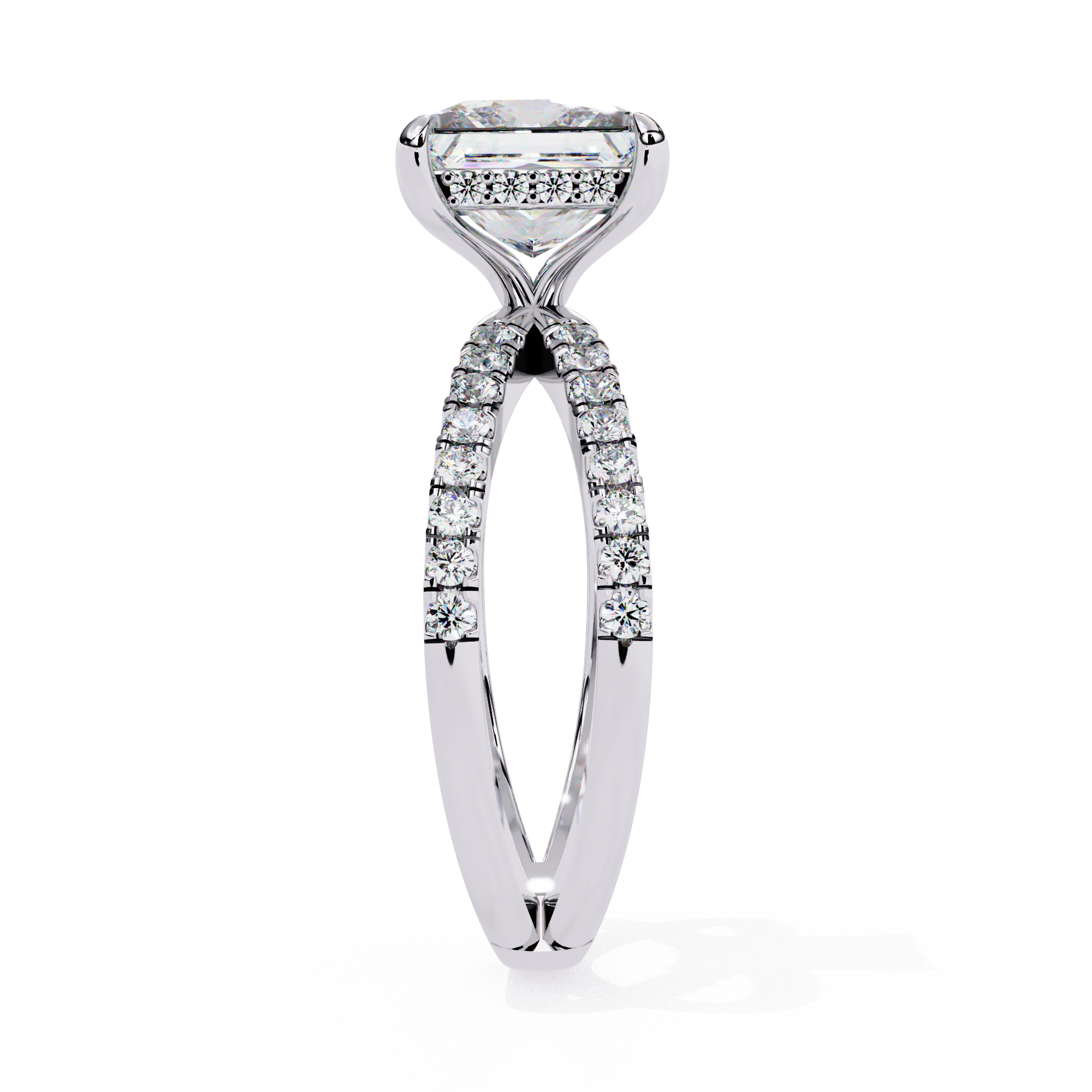 Timeless Shine Princess Diamond Ring 12