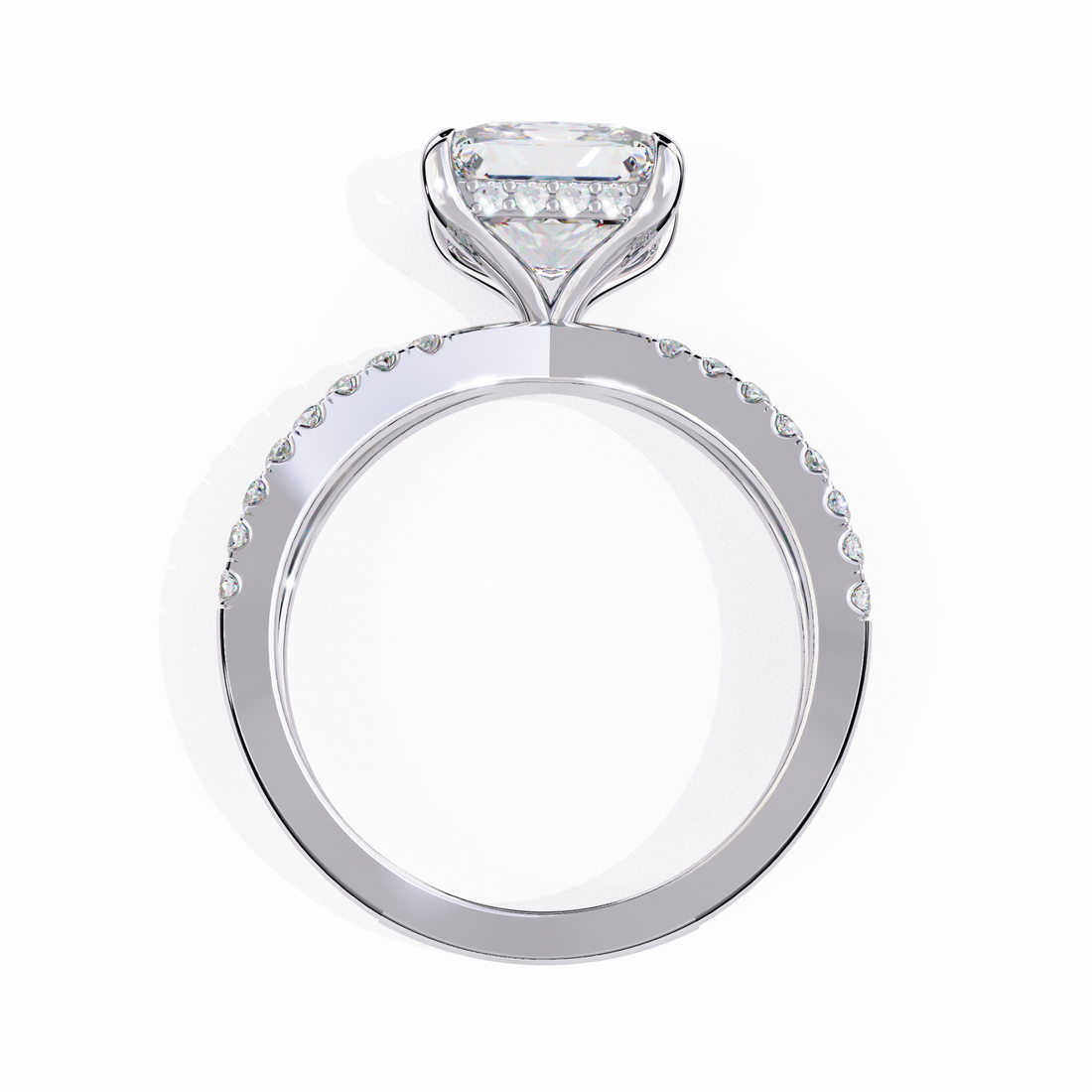 Timeless Shine Princess Diamond Ring 13