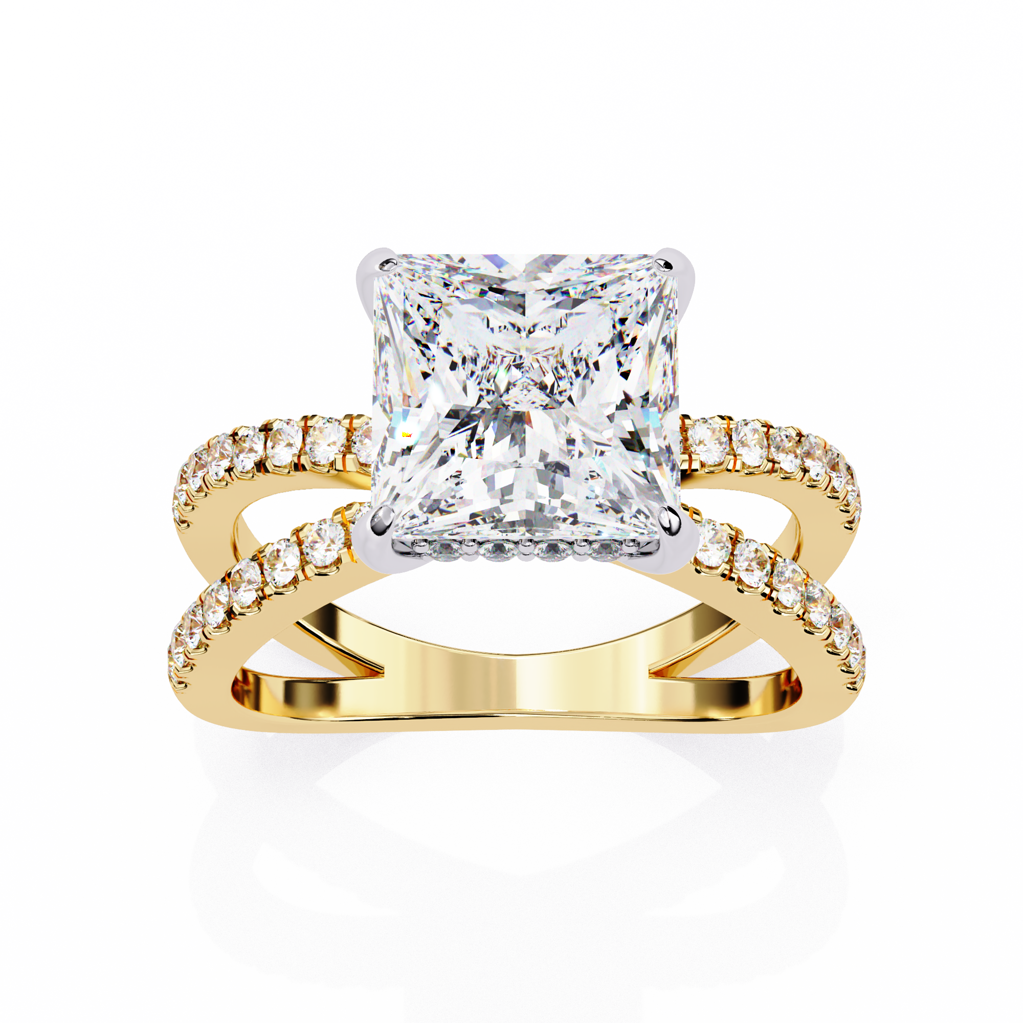 Timeless Shine Princess Diamond Ring 2
