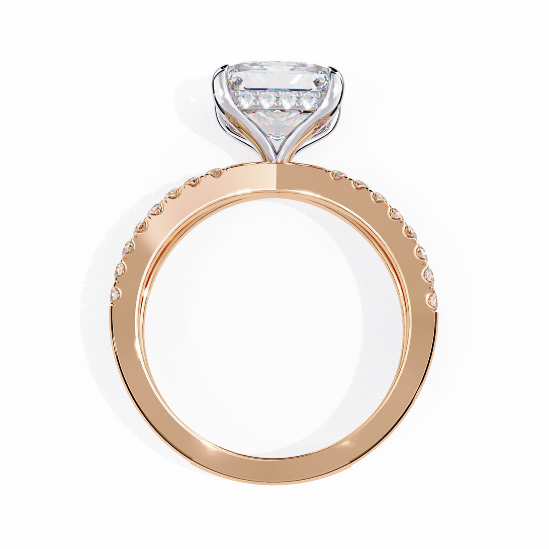 Timeless Shine Princess Diamond Ring 9