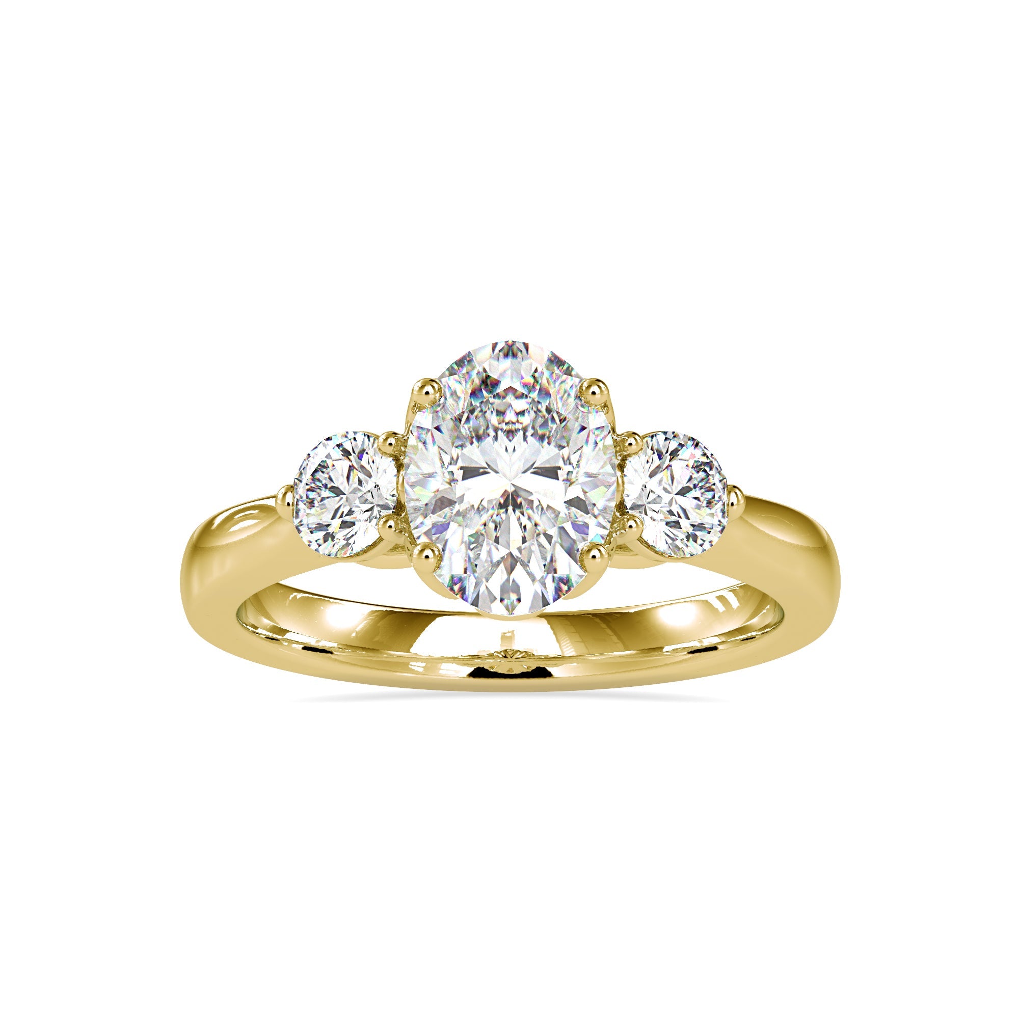 Trio Symphony Diamond Ring