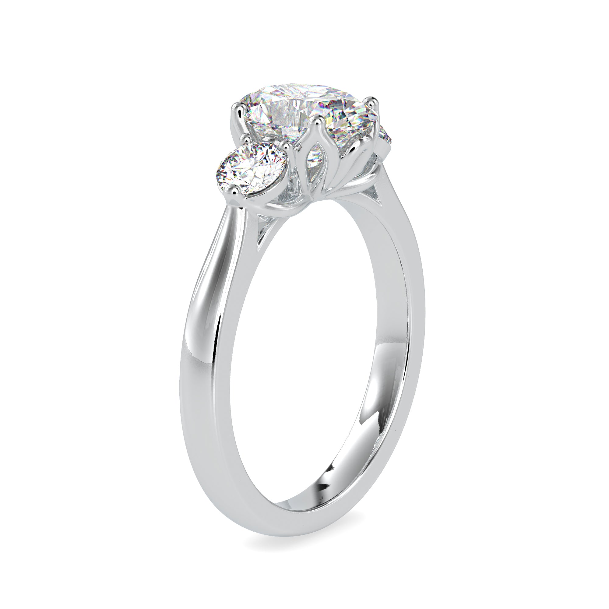 Trio Symphony Diamond Ring 6