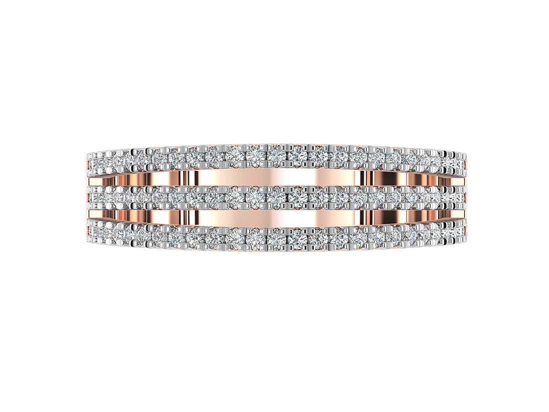 Triple Layers Diamond Band 4