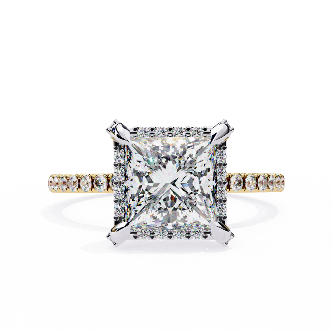 Twilight Charm Princess Diamond Ring