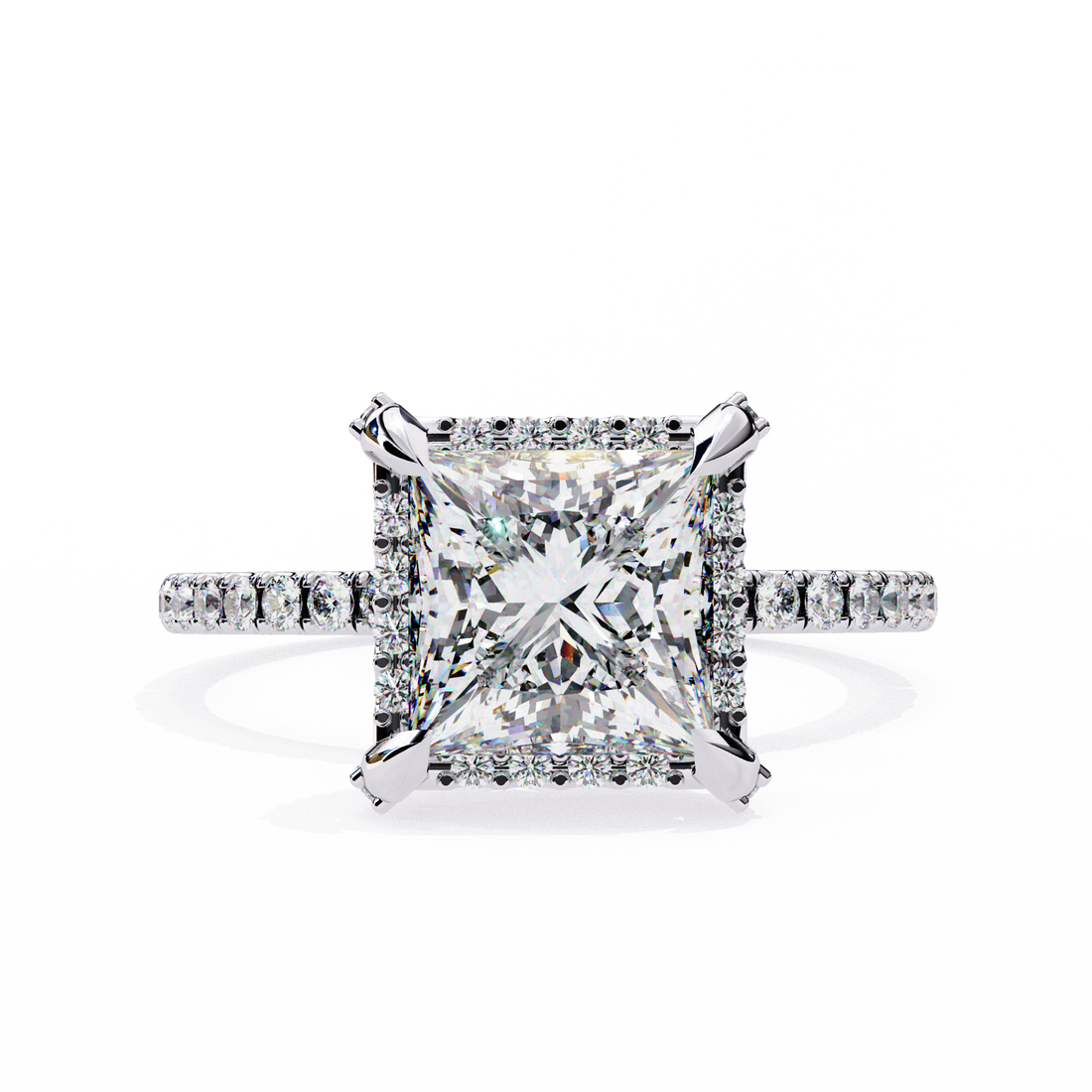 Twilight Charm Princess Diamond Ring10