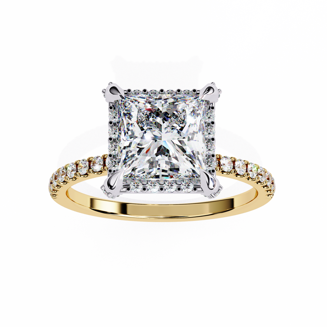 Twilight Charm Princess Diamond Ring2