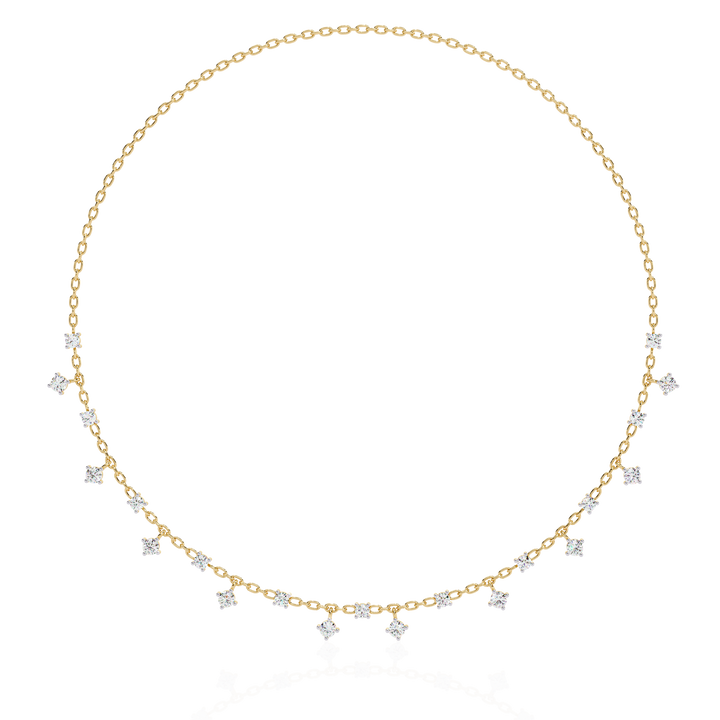 Twilight Trail Lab grown Diamond Necklace with Chain