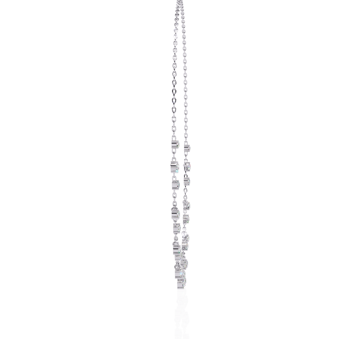 Twilight Trail Lab grown Diamond Necklace with Chain