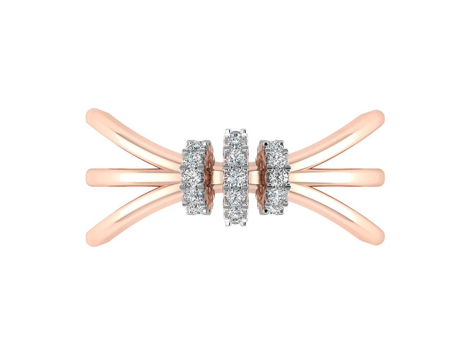 Twin Halo Diamond Ring 4