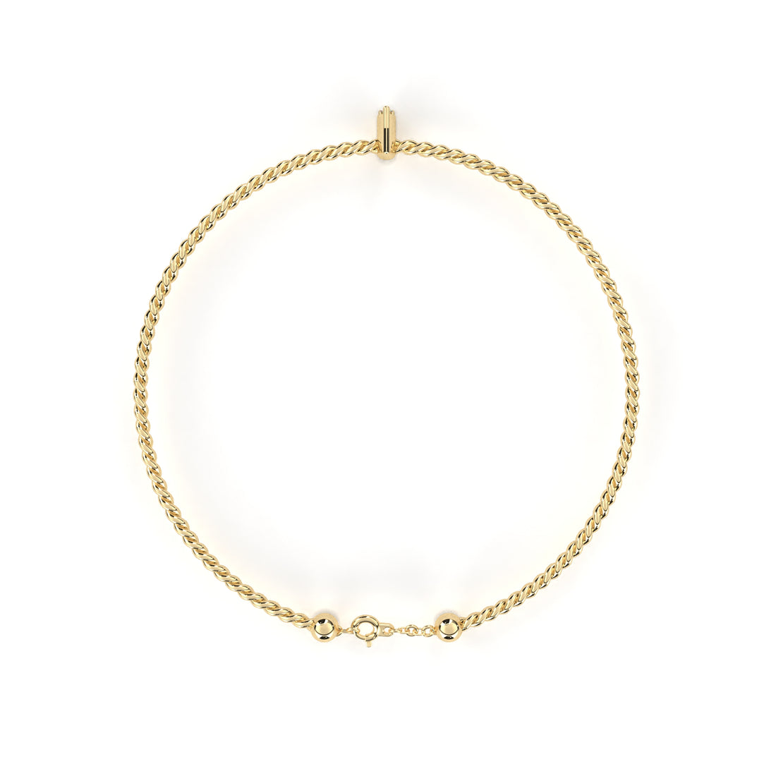 Twin Round Diamond Bracelet