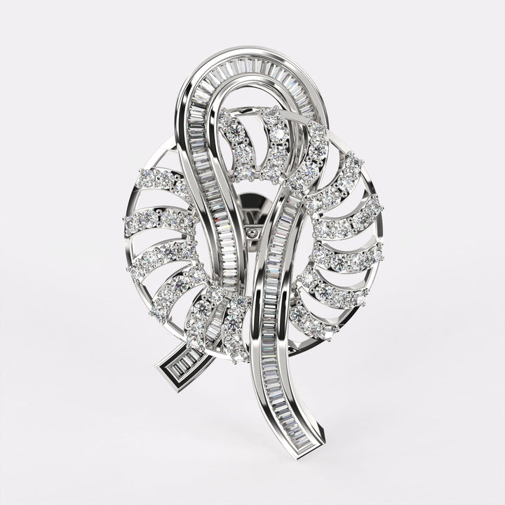 Twinkle Daze Diamond Earrings in 925 Silver