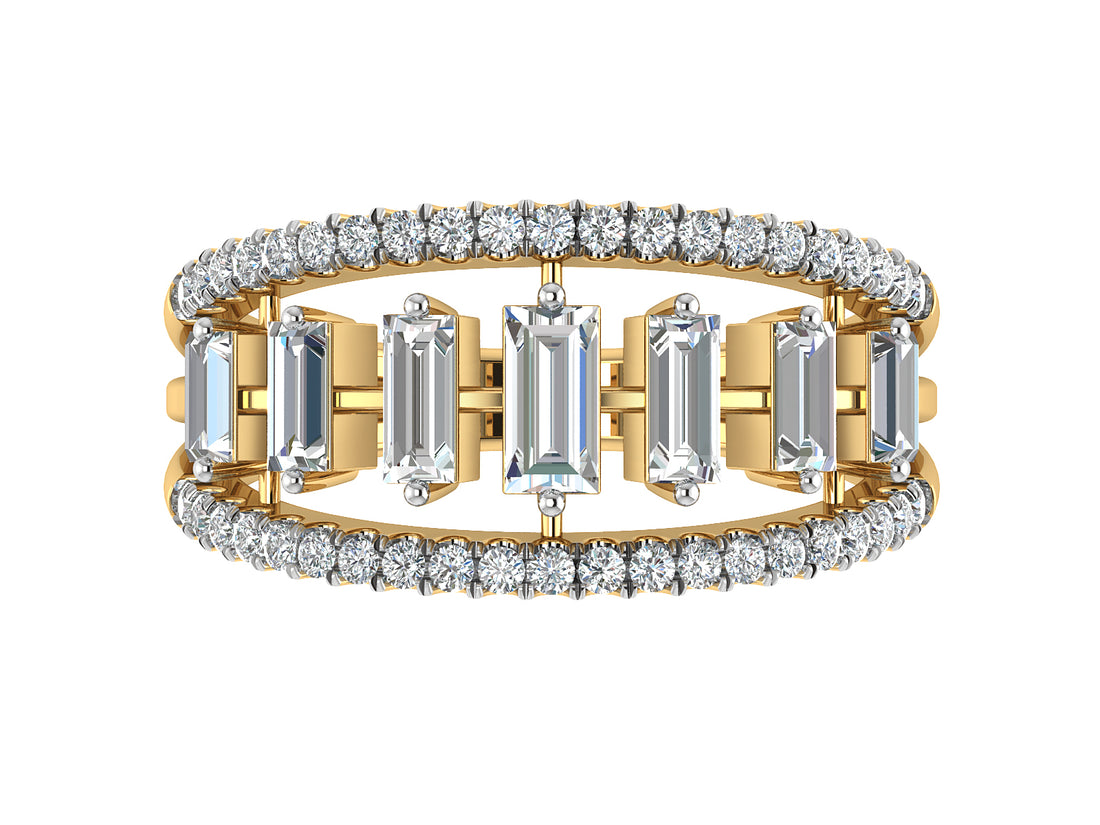 Understated Glamming Diamond Ring