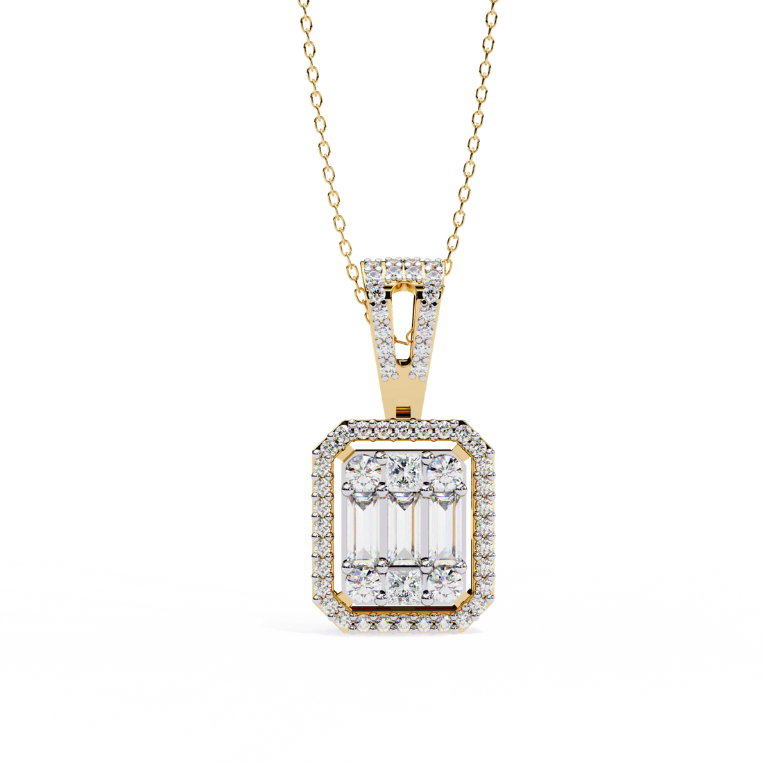 Versatile Simplicity Diamond Pendant