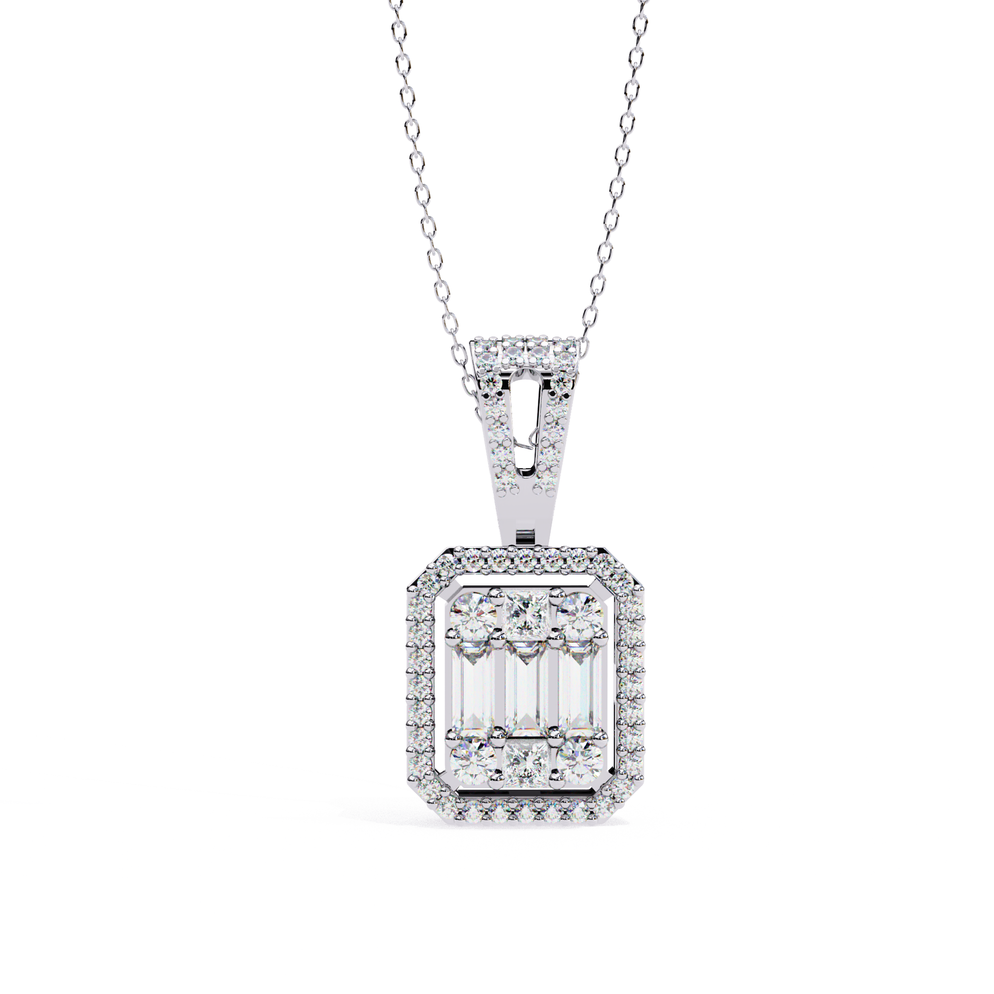 Versatile Simplicity Diamond Pendant