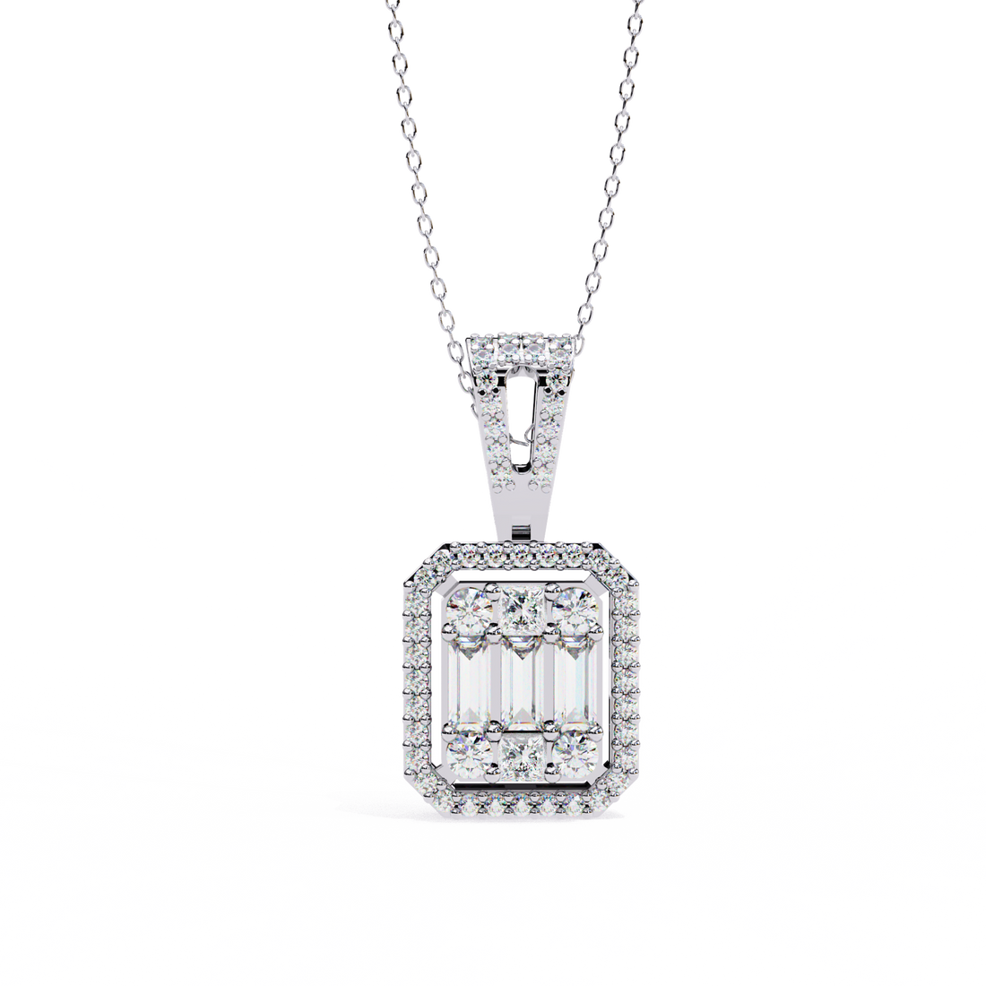 Versatile Simplicity Diamond Pendant