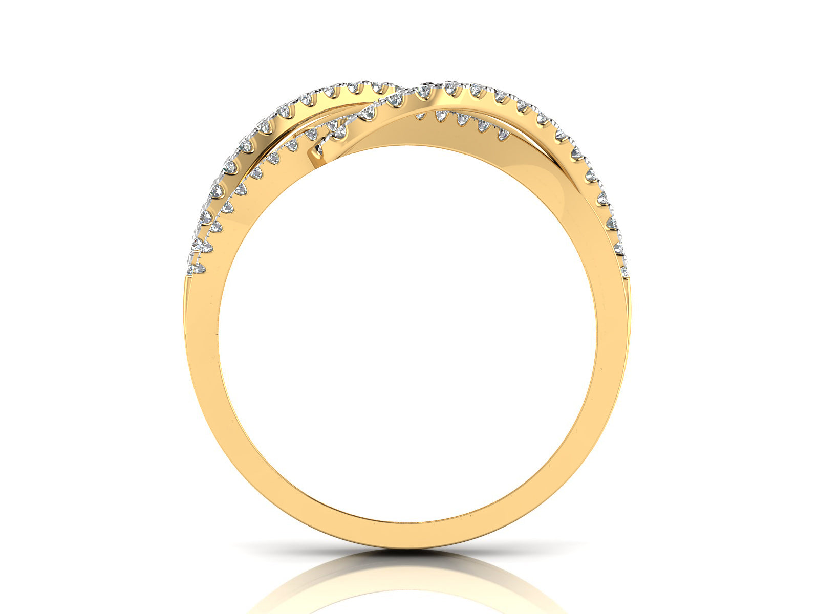 Vibrant Horizon Diamond Ring 8